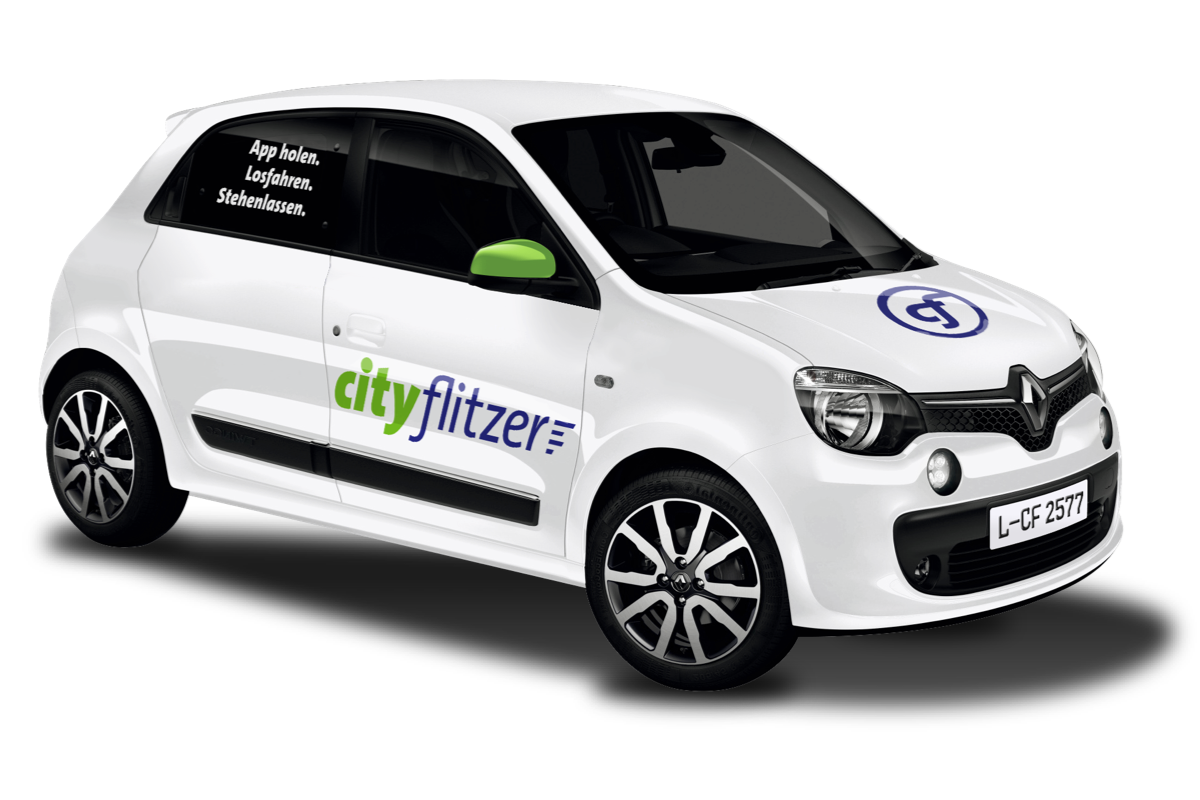 Ein cityflitzer-Fahrzeug.